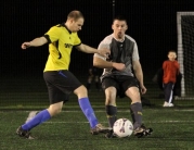 Action From a Night of Soccer Six
