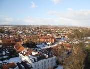 Beverley from St Mary's Church Bell Tower