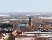 Beverley from St Mary's Church Bell Tower