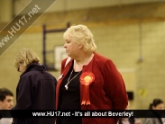 Counting Votes at the Beverley Leisure Centre