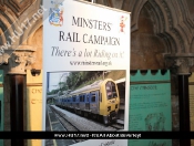 Futuristic Stations & Model Trains On Display AT Beverley Minster