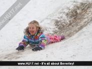 Snowing in Beverley