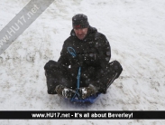 Snowing in Beverley