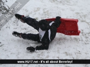 Snowing in Beverley