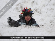 Snowing in Beverley