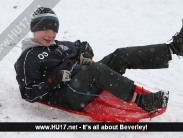 Snowing in Beverley