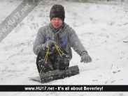 Snowing in Beverley