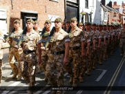 Yorkshire Regiment Parade Beverley