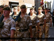 Yorkshire Regiment Parade Beverley