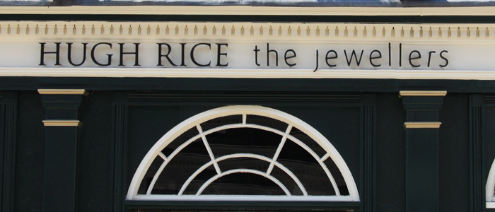 Hugh Rice The Jewellers Hugh Rice The Jewellers – 15 North Bar Within, Beverley, East Yorkshire, HU17 Hugh Rice...