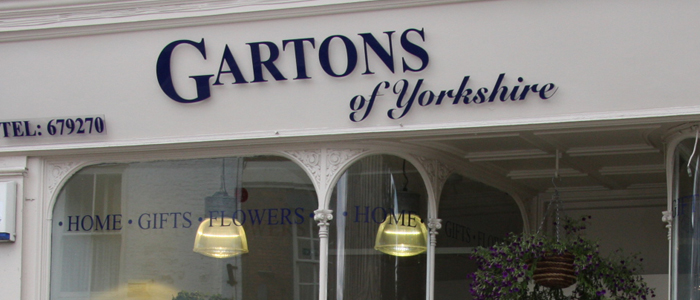 Gartons of Yorkshire in Beverley sells flowers and a large selection of special gifts and...