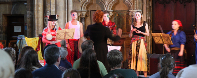 Video preview of No Soup Productions who performed WONDERING at the Beverley Minster the first of many dates...
