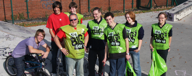 Beverley Skate Park was cleaned up by the people who use it with the help of the East...