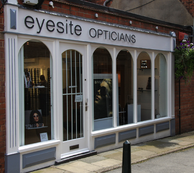eyesite opticians beverley shop front