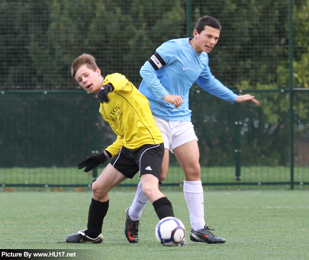 Beverley Tigers Vs South Cave JFC HU17