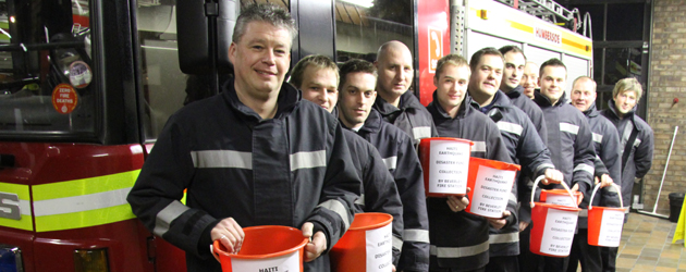 Fire-Fighters on the ‘Pull’ in Beverley Shamus Harrison a retained Fire-Fighter at Beverley Fire Station is in good spirits ahead of their fund raiser...