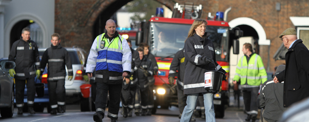 Fire Fighters Pull an Engine Round Beverley Fire-Fighters from Beverley Fire Station have begun their mammoth task of pulling a 14 tonne fire engine around...