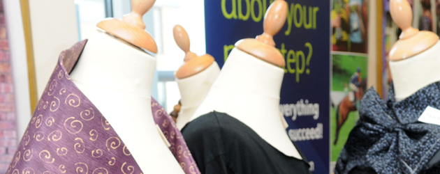 Two students from East Riding College have taken part in a competition to turn discarded clothing into high...