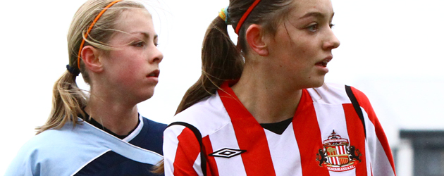 Hull College Girls U16 Vs Sunderland Girls U16 Action football pictures from Longcroft School in Beverley where Hull College Girls under 16’s took...