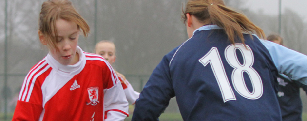 Hull College Girls Vs Middlesbrough Girls Exclusive action pictures from the Longcroft School on the 3G all weather pitch that saw...