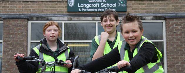 New Mountain Bike Project Launches at Longcroft School Neil McGowan, from HMP Everthorpe, will be presenting Shane Thurlow (Beverley Extended Schools Coordinator) with several mountain bikes...