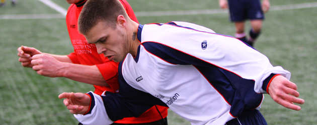 Waterloo FC Vs Skirlaugh FC Exclusive pictures action football from the game at Bishop Burton College where Waterloo FC took...