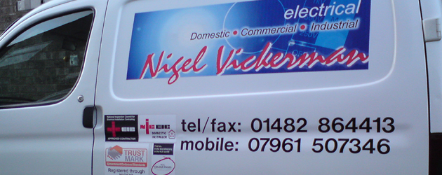 Nigel Vickerman Electrical Nigel Vickerman Electrical is a local family run Beverley firm that offers fast and friendly...