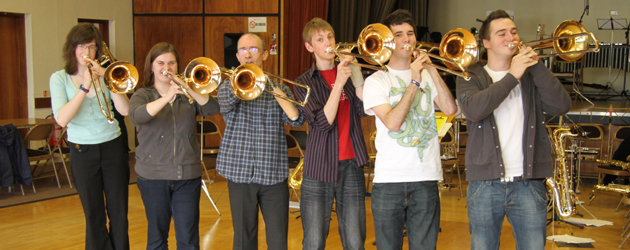 Workshop With Mark Bassey by Harriet Tinker After winning a grant from the Youth Opportunities Fund, we were excited to welcome trombonist...