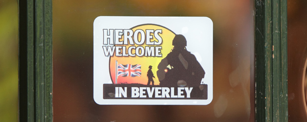 Businesses in Beverley are starting to get behind the town’s Heroes Welcome campaign. With Armed Forces Day already...