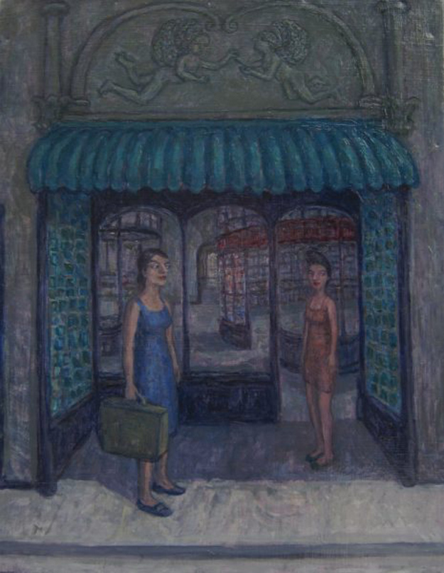 'Indoor Market' 2009 (46cm x 40cm)