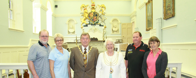 Four Australian tourists were given the VIP treatment in Beverley today as part of their visit to their...