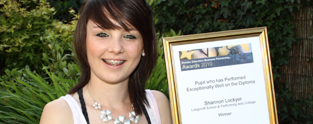 Beverley schoolgirl Shannon Lockyer admitted she was absolutely shocked after being presented with a thoroughly-deserved award by the...