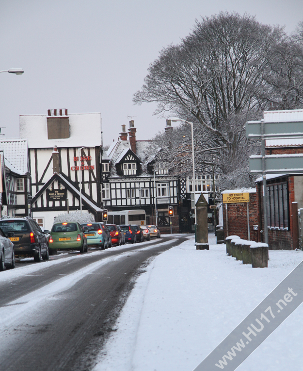 Snowing in Beverley