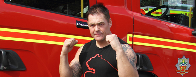 Beverley Firefighter to Step into the Ring Beverley Firefighter Tony Stamp is much more used to the inside of a fire engine...