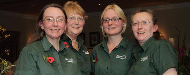 An entertaining and memorable evening was had at the Tickton Grange Hotel last night. Glenholme Florists of Wilbert...