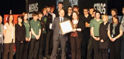 Pupils at Longcroft School and Performing Arts College joined forces with the Hull and East Yorkshire NHS Trust...