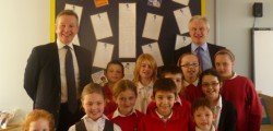 Secretary of State for Education Michael Gove declared himself impressed with the standards set by Swinemoor Primary School....