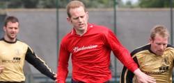 Picture from the Longcroft School of the end of season friendly between Molescroft Rangers first and second team....
