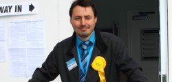 Candidate Neil Bant was up bright on early to cast his vote in today’s Local...