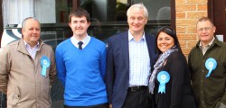 Local Conservative Candidates in the Minster and Woodmansey Ward, David Elvidge, Kerri Harold and Dominic Peacock were out...