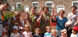 For the first time in thirty years the children of Toll Gavel United Church Pre-School Playgroup can- at...