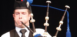 A lone piper brought to an end the third Beverley Armed Forces Day. A big crowd gathered for...