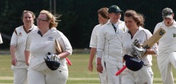 Once again Sarah McDowell was the belle with the bat and ball scoring a brilliant 52 not out,...