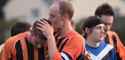 A last minute strike from Danny Cartwright salvaged a point for Hodgsons FC as they drew with 2...