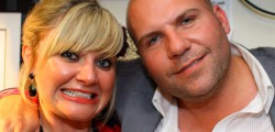 Race goers who had braved the weather to attend Beverley Races Ladies Day enjoy a...