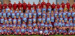 Probably never to be repeated and unique is this AFC Tickton club photo. Some 200 children from 18...