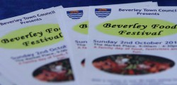 Beverley Town Council: In and For the Community This weekend’s Beverley Food Festival (2nd October 2011) is one of the biggest events of its kind in...
