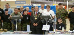 Military volunteers from the Defence School of Transport gave up their spare time to compete...