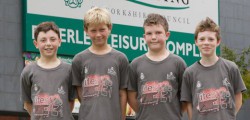 This weekend four local lads, Ryan Hilton, Isaac Galloway, Cameron Shreeve and Jake Ingram all from Tickton Primary...