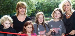 The sun shone as  Beverley St Nicholas primary school garden was reopened. The head teacher,...